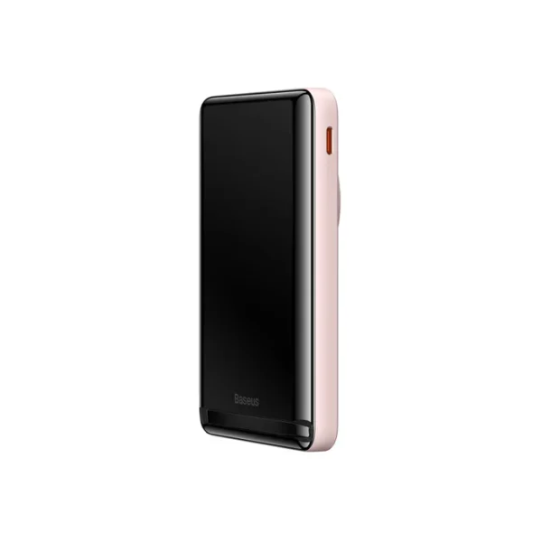 Baseus Magnetic Foldable Power Bank 20W 10000mAh Pink2 700x