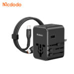 Mcdodo 45W GaN Universal Travel Adapter with Type-C to C Cable