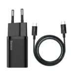 Baseus Super Si Quick Charger 1C 25W EU Set