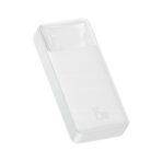 Baseus Bipow 15W 20000mAh Digital Display Power Bank White