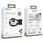Acefast C6-03 100W Cable USB-C to USB-C with Display - Image 6