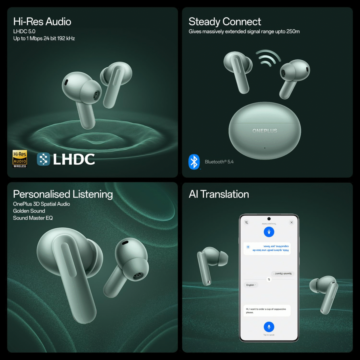 OnePlus Buds 4 | Smoother Sound. Smarter Silence (6 Months Dealer Warranty) - Image 4