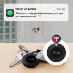MiLi Lifemate Life Tag Works with Apple Find My (iOS Only), Apple MFi Certified Portable Bluetooth Tracker, Tracking Tag for Keys Suitcase Bags - Image 4