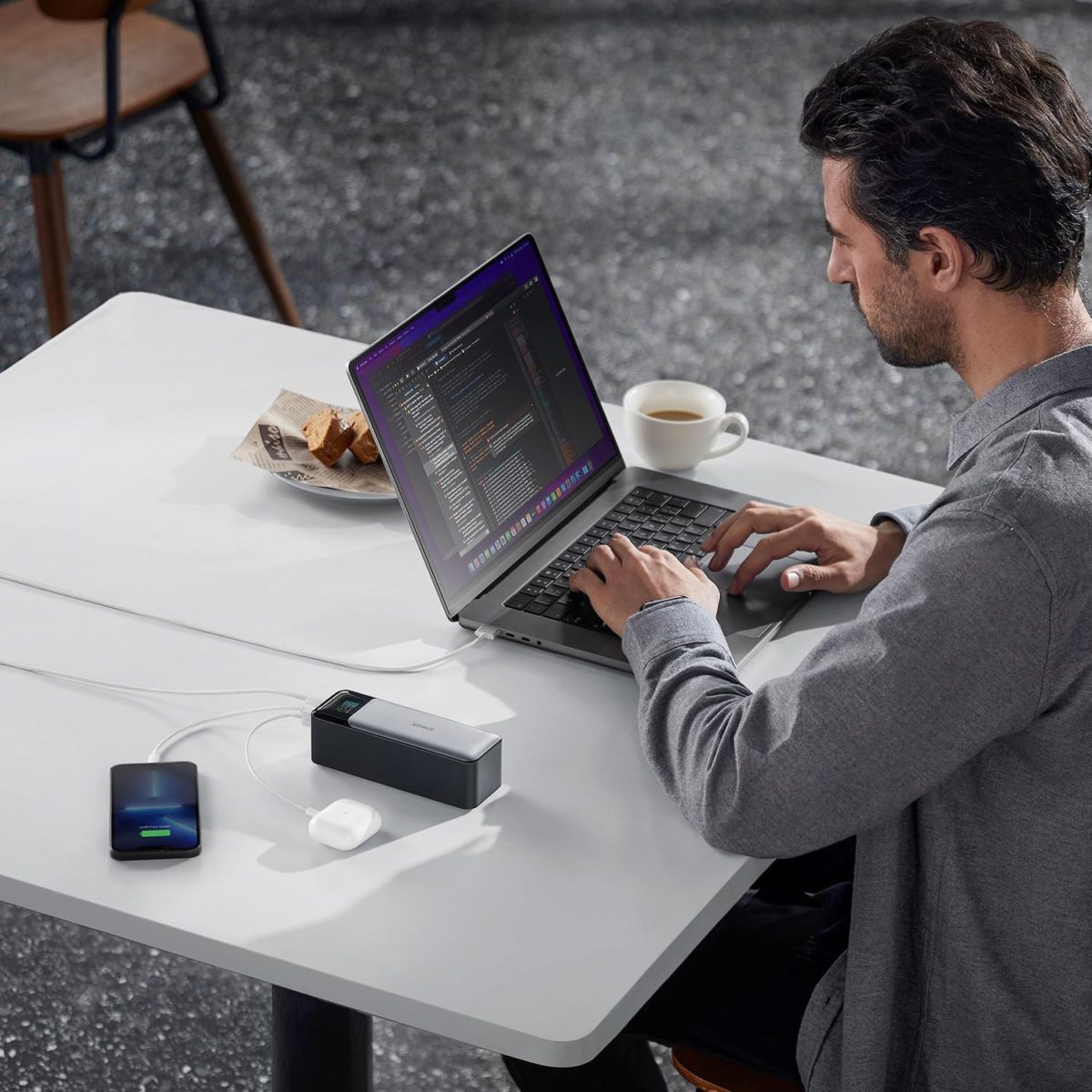 Anker 737 Powerbank 140W 24,000mAh Powerbank - A1289 - Image 2