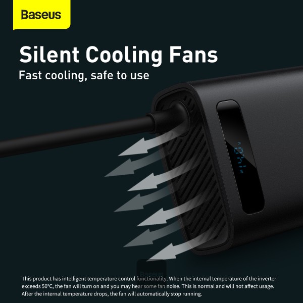 Baseus In Car Inverter 1