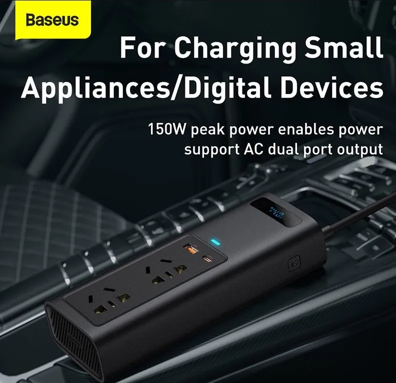 Baseus In Car Inverter 1