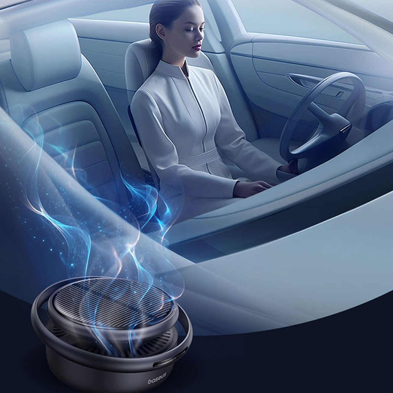 Baseus Solar Car Air Freshener 5