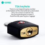 Coteci TSA Customs Key Lock - Image 6
