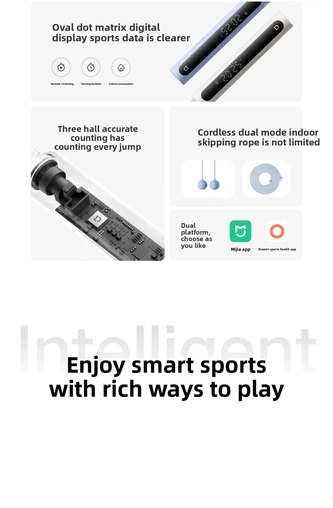 Xiaomi Mijia Smart Skipping Rope 2 MJTS02YM 2