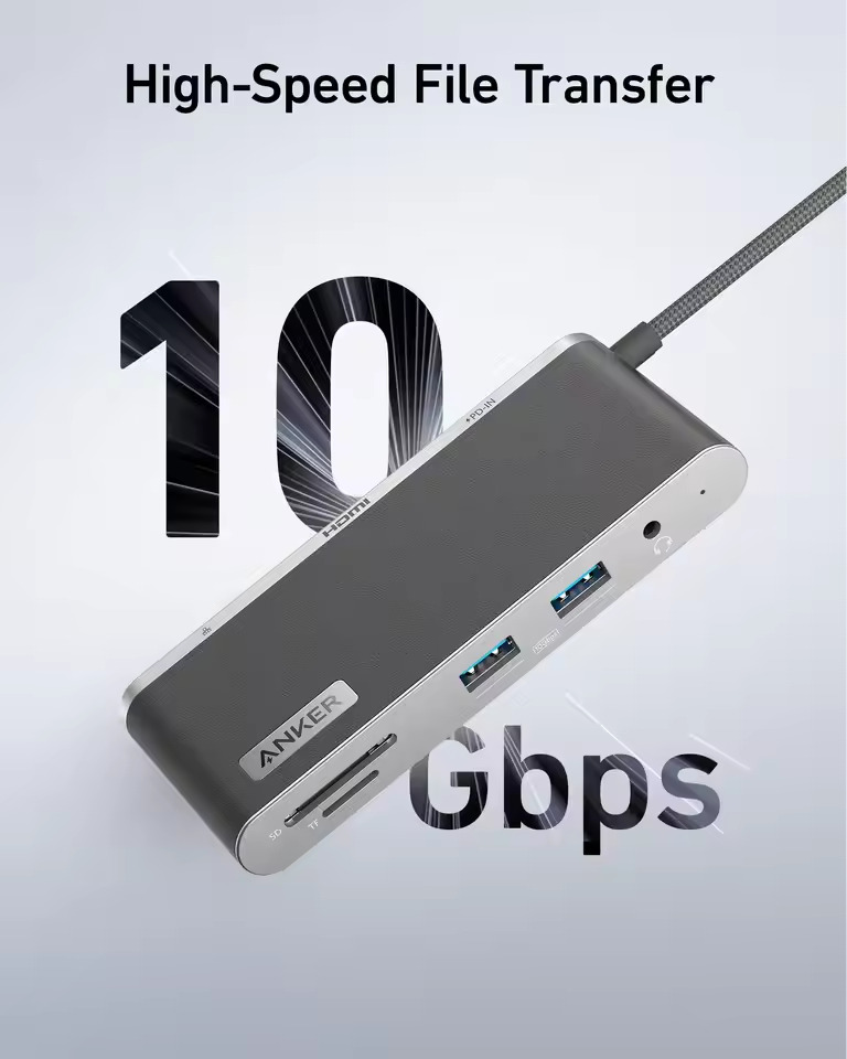 Anker 633 USB C 8 in 1 Hub A8382 5