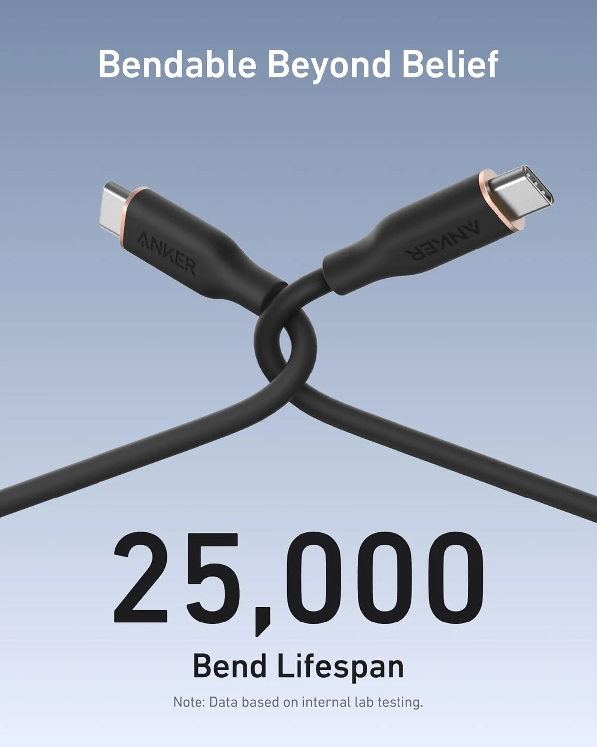 Anker 643 USB C to USB C Cable Flow Silicone 2