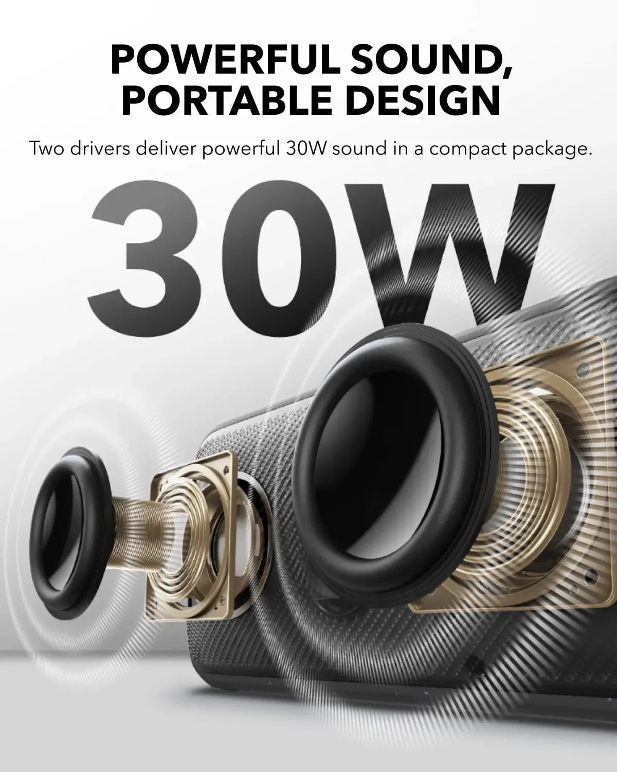 Anker Motion 300 Portable 30W Bluetooth Speaker 4