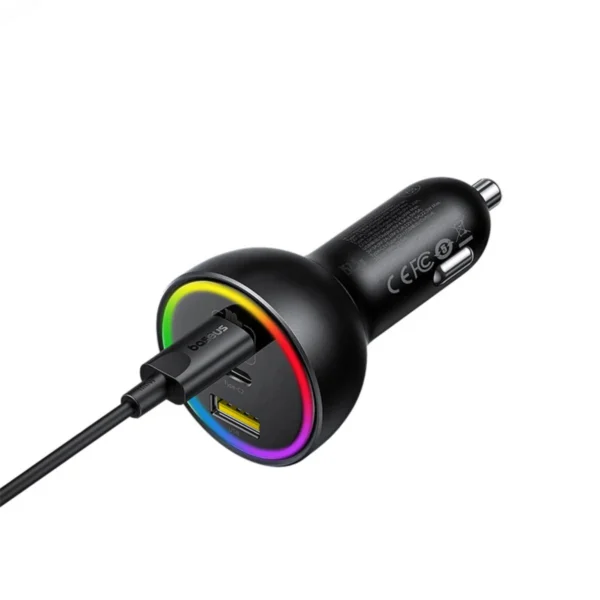 Baseus Multi-Port Fast Charge Car Charger C+C+U 152.5W Set C00036101111-00