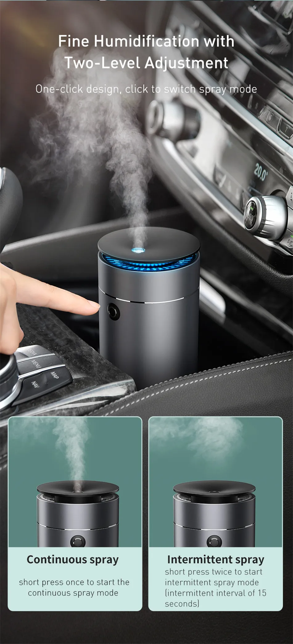 Baseus Time Aromatherapy Machine Humidifier DHSG 0G 4