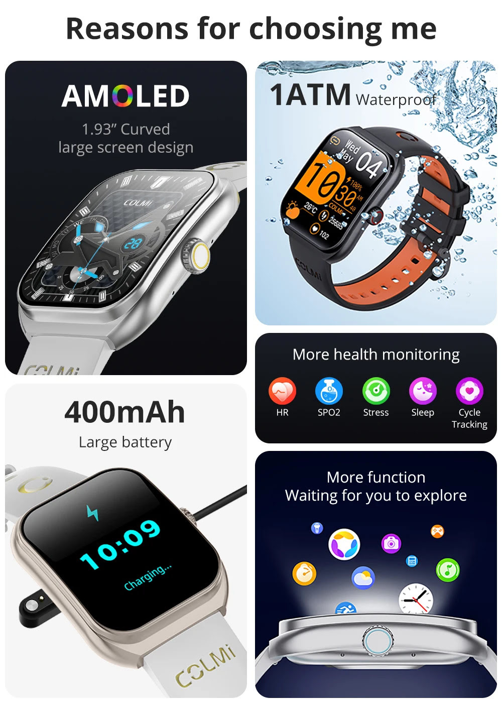 COLMI P86 Smartwatch 1
