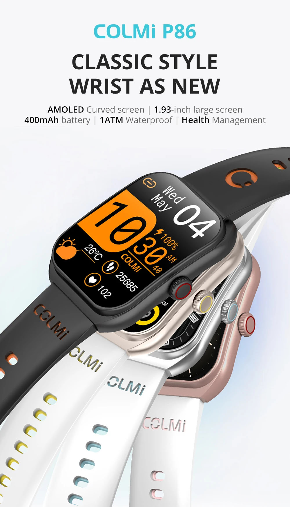 COLMI P86 Smartwatch 2