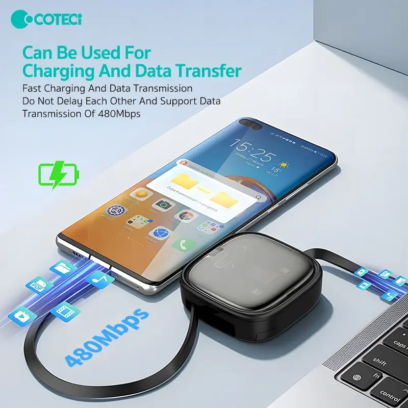 COTECi 87701 Travel Edition Multi Function Retractable Cable Organizer 2