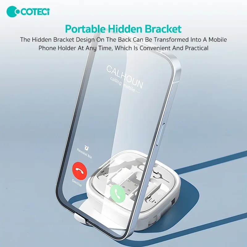 COTECi 87701 Travel Edition Multi Function Retractable Cable Organizer 6