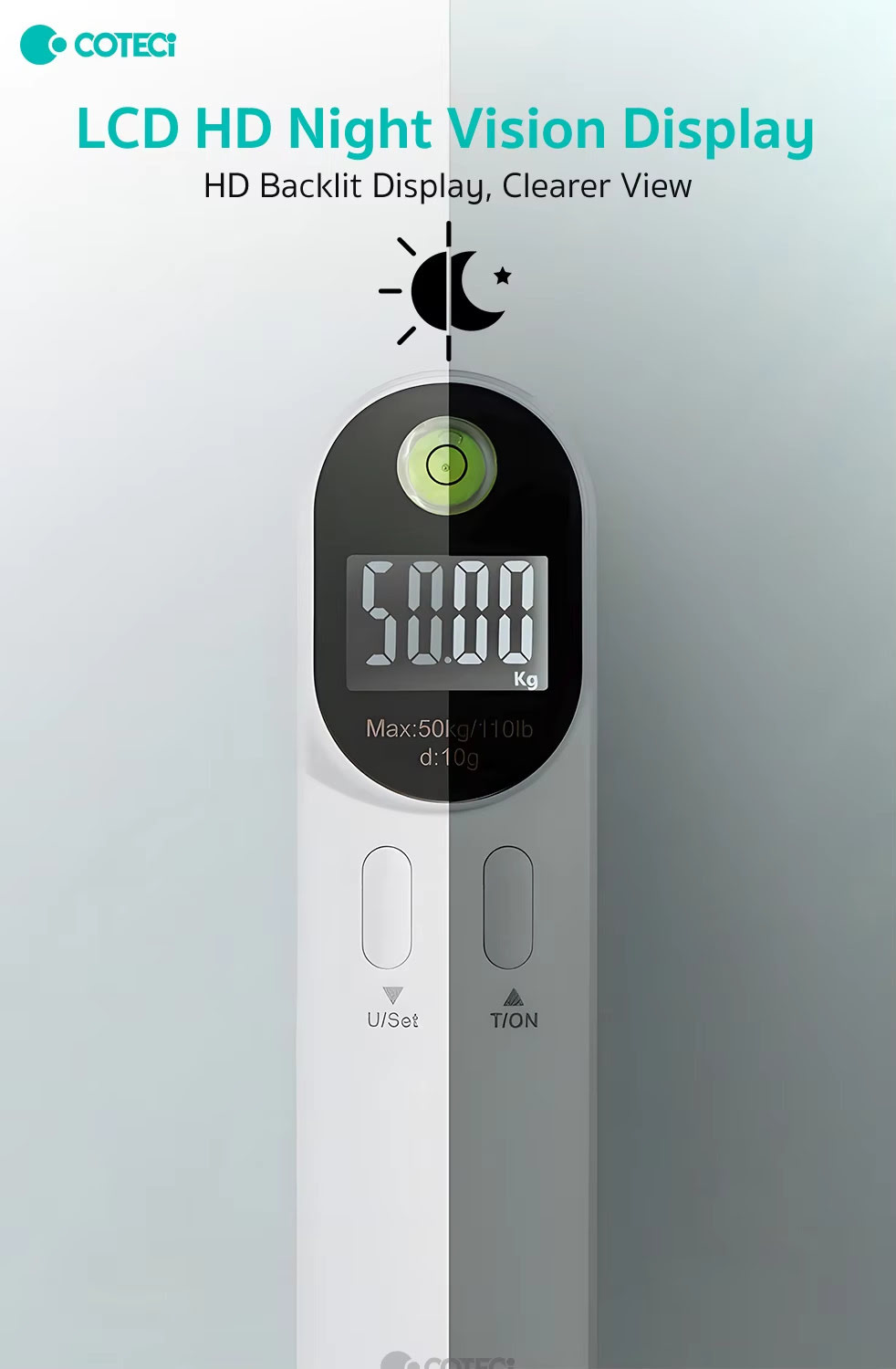 COTECi TR 044 Digital Luggage Scale 50kg 4