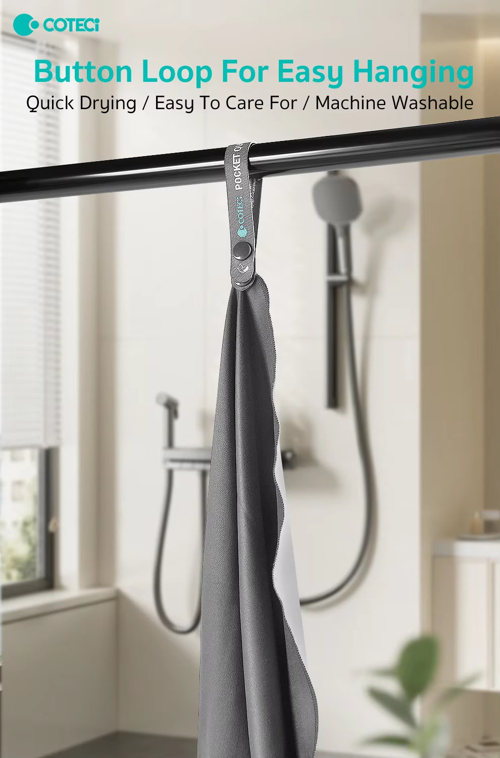COTECi TR 048TR 049 Pocket Quick Drying Travel Towel SL 4