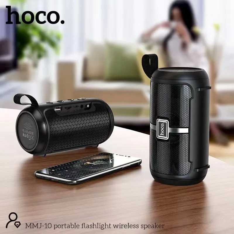 Hoco MMJ 10 Wireless Speaker with Flashlight 1