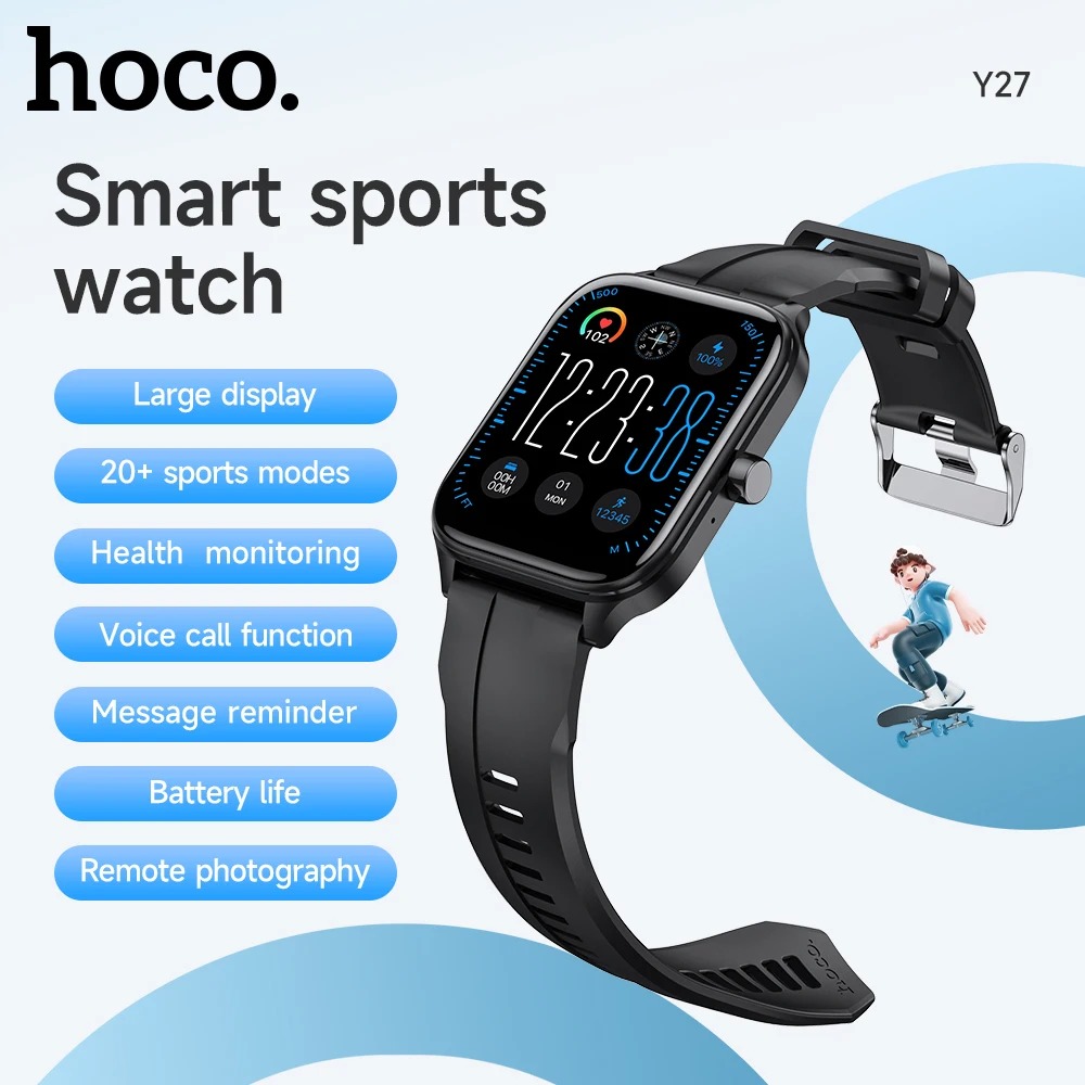 Hoco Y27 Smart Sports Watch Call Version 7