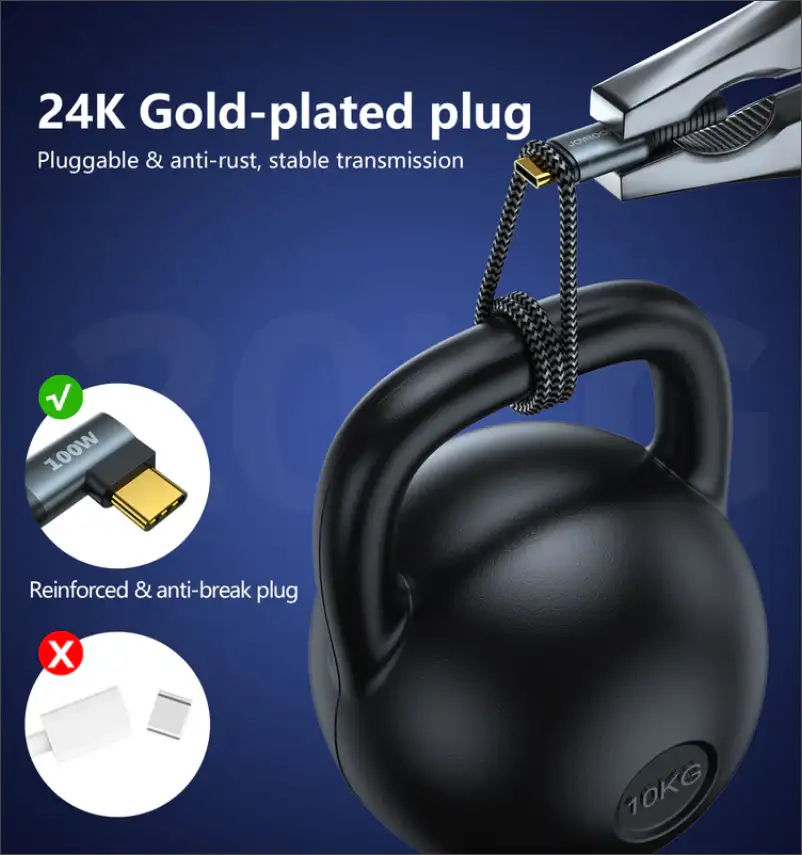 JOYROOM S 1550N12 1.5M 100W Type c To Type c Cable