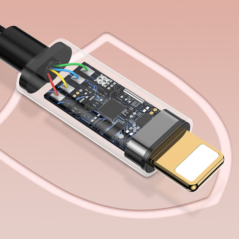 LDNIO LS T90i Lightning To 3.5mm Female Adapter 2
