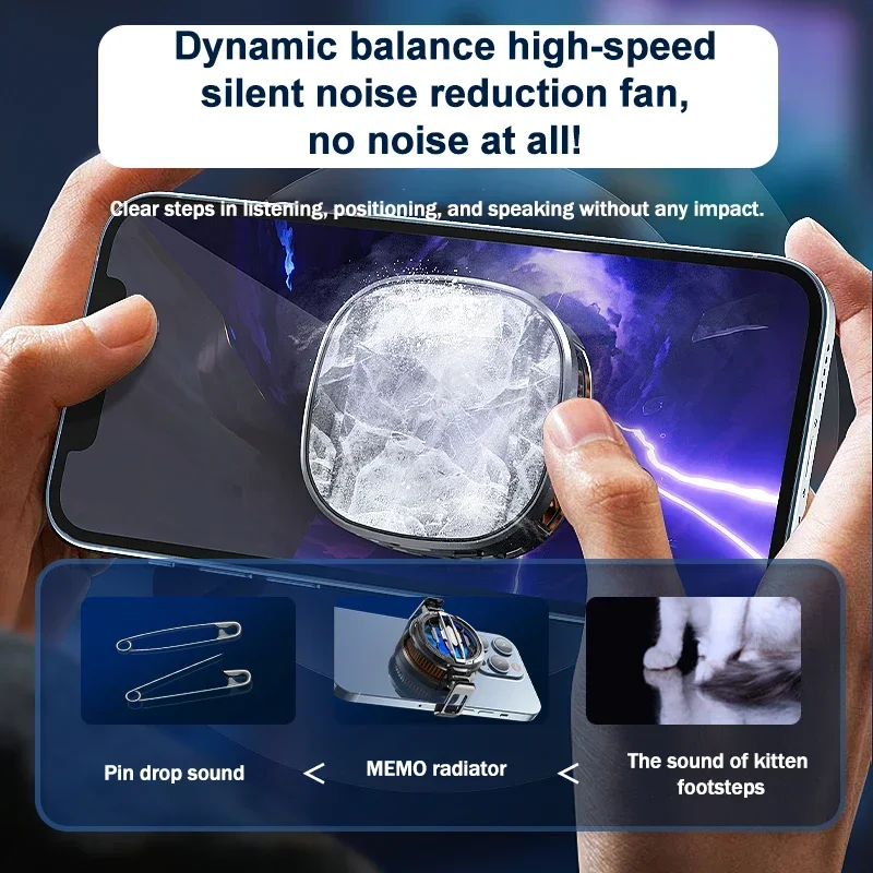 MEMO CX06 Magnetic Mobile Phone Cooler Extreme Gadgets 6