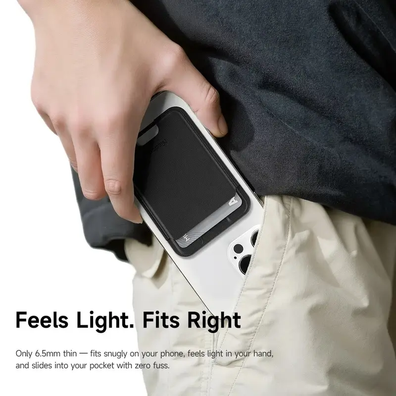 Mcdodo WH 7920 Napa Series Magnetic Card Case 5