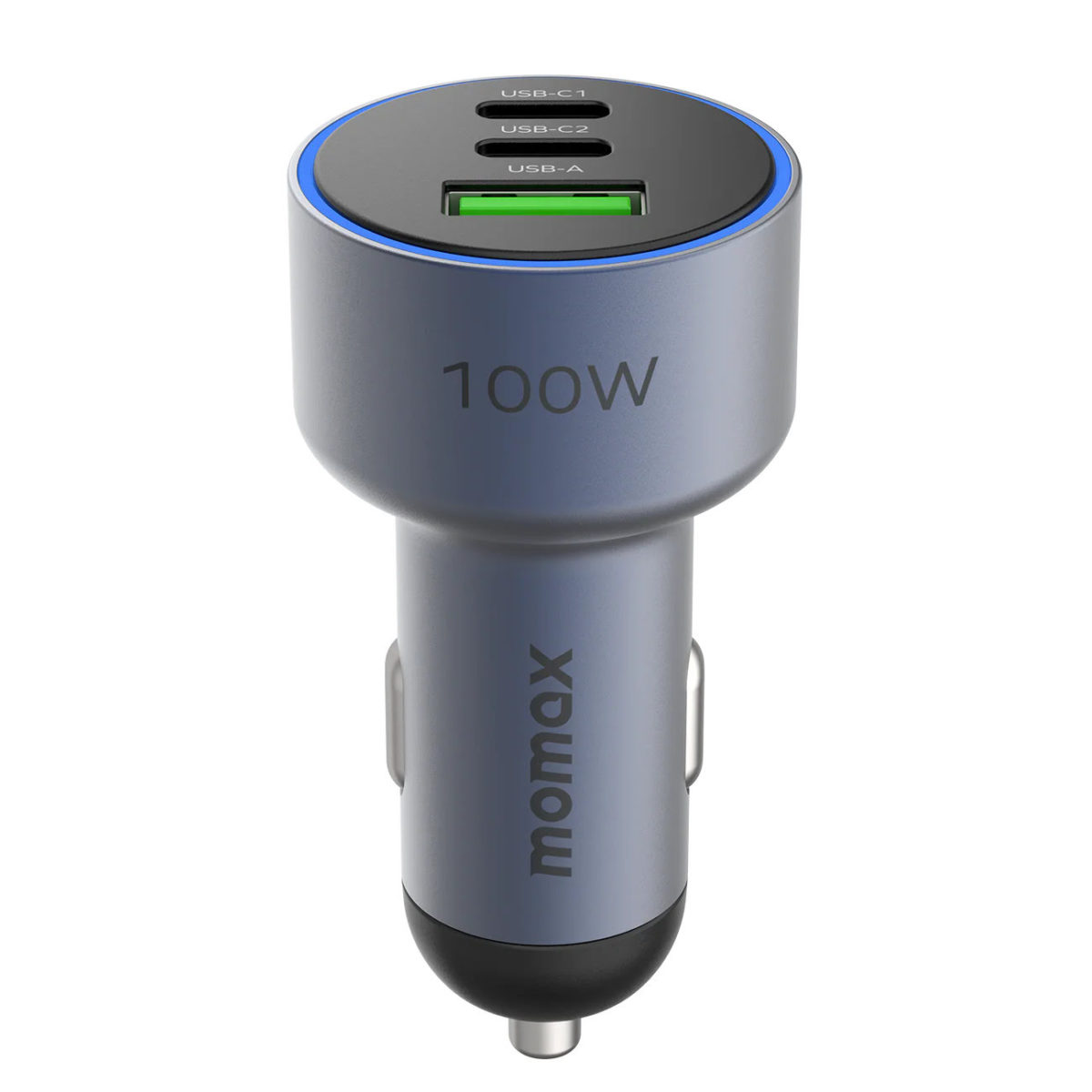 Momax MoVe 3-Port Car Charger 100W - Image 1