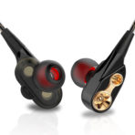 QKZ CK8 Wired Sports HiFi Piston Four Unit Earphone
