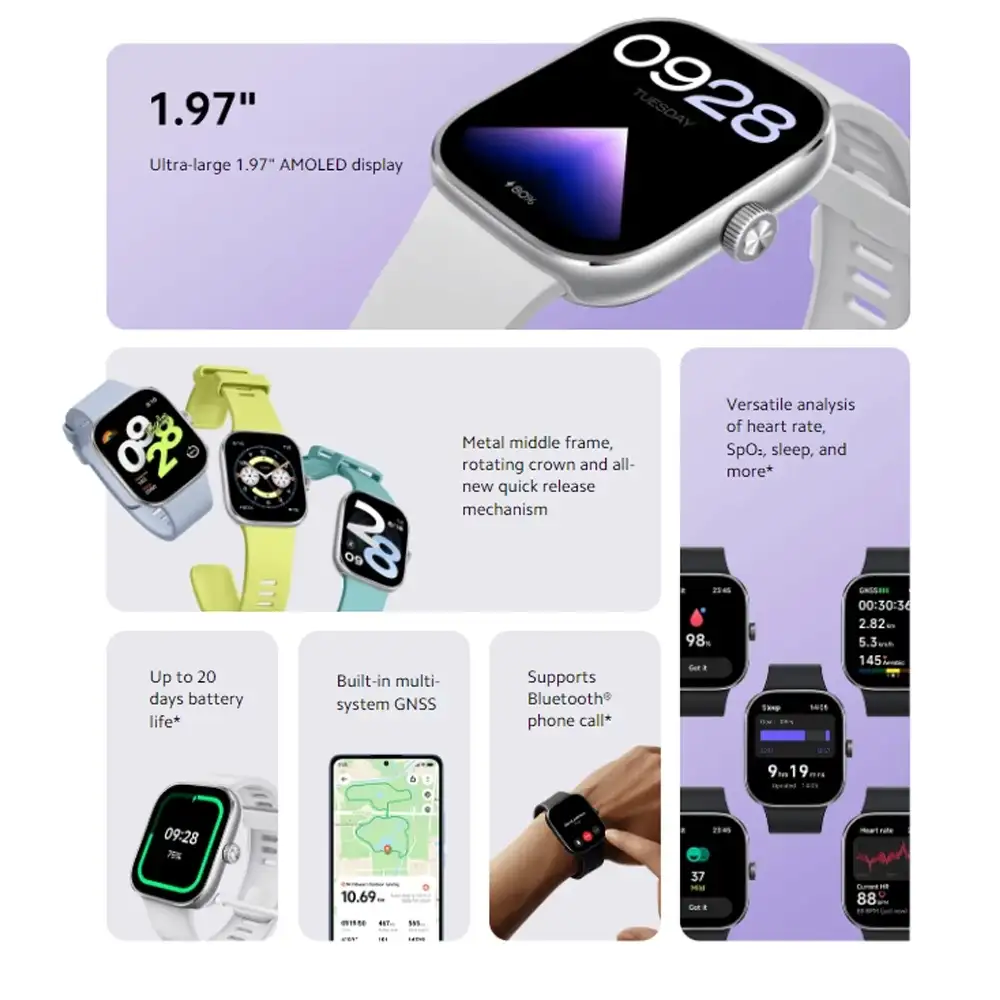 Redmi Watch 4 Smart watch with GPS 3