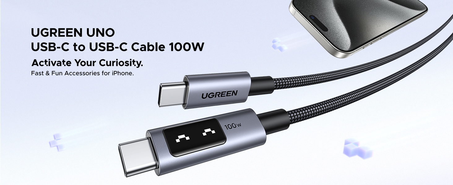 UGREEN L509 35502 Uno USB C to USB C Cable 100W