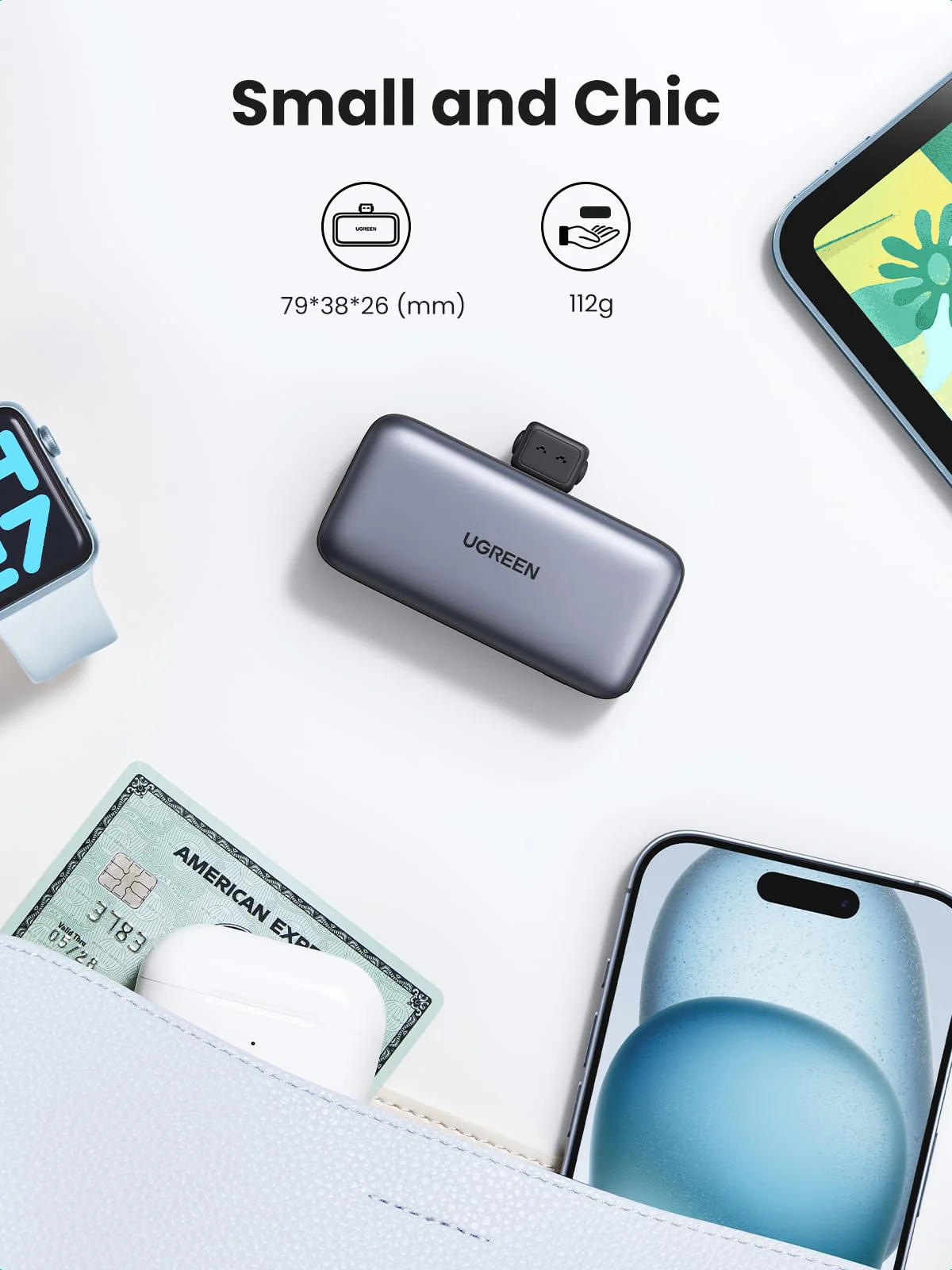 UGREEN PB503 5000mAh 22.5W Power Bank 35338