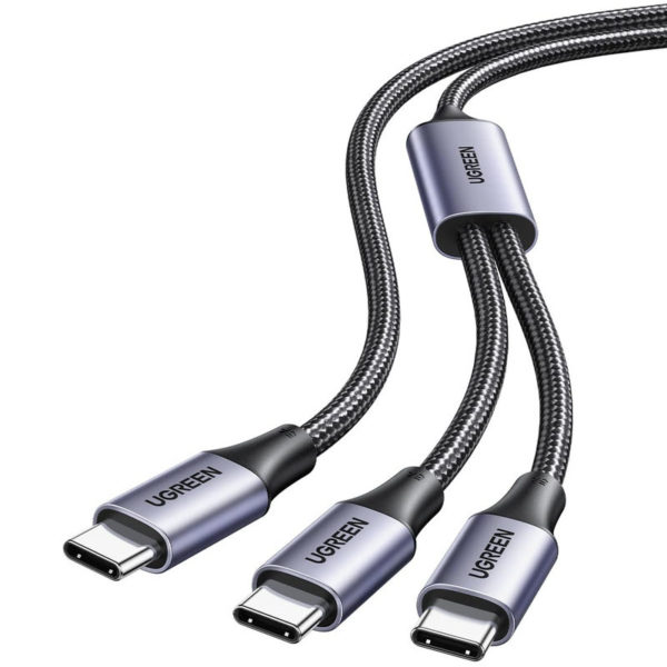 UGREEN US561 (35087) 100W 2-in-1 USB C to C Y Splitter Cable