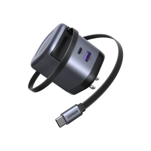 UGREEN X605 (55897) Nexode 65W Charger with Retractable USB-C Cable