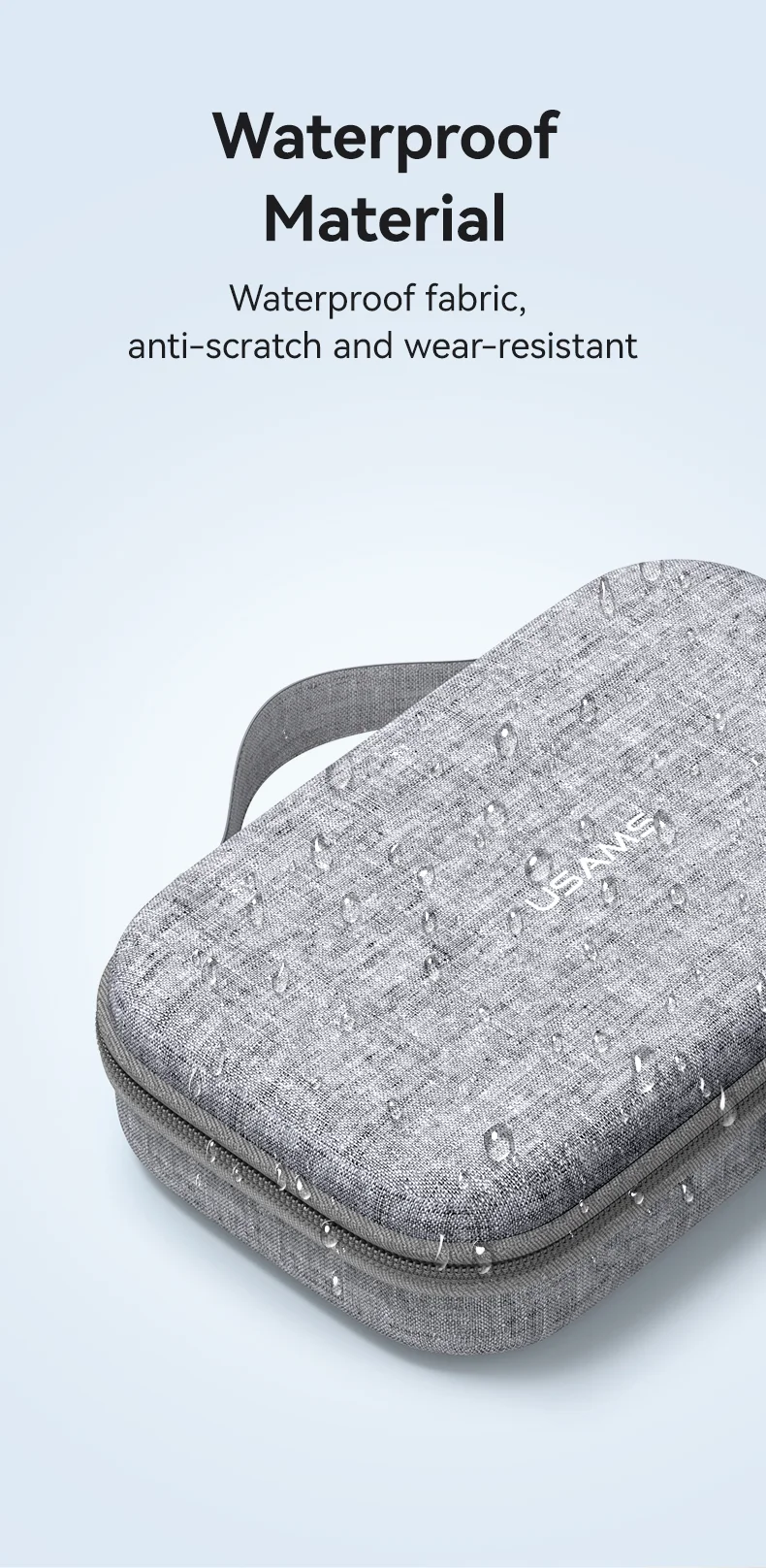 USAMS Jane05 10.6 inch Portable Storage Bag for Digital Accessories 1