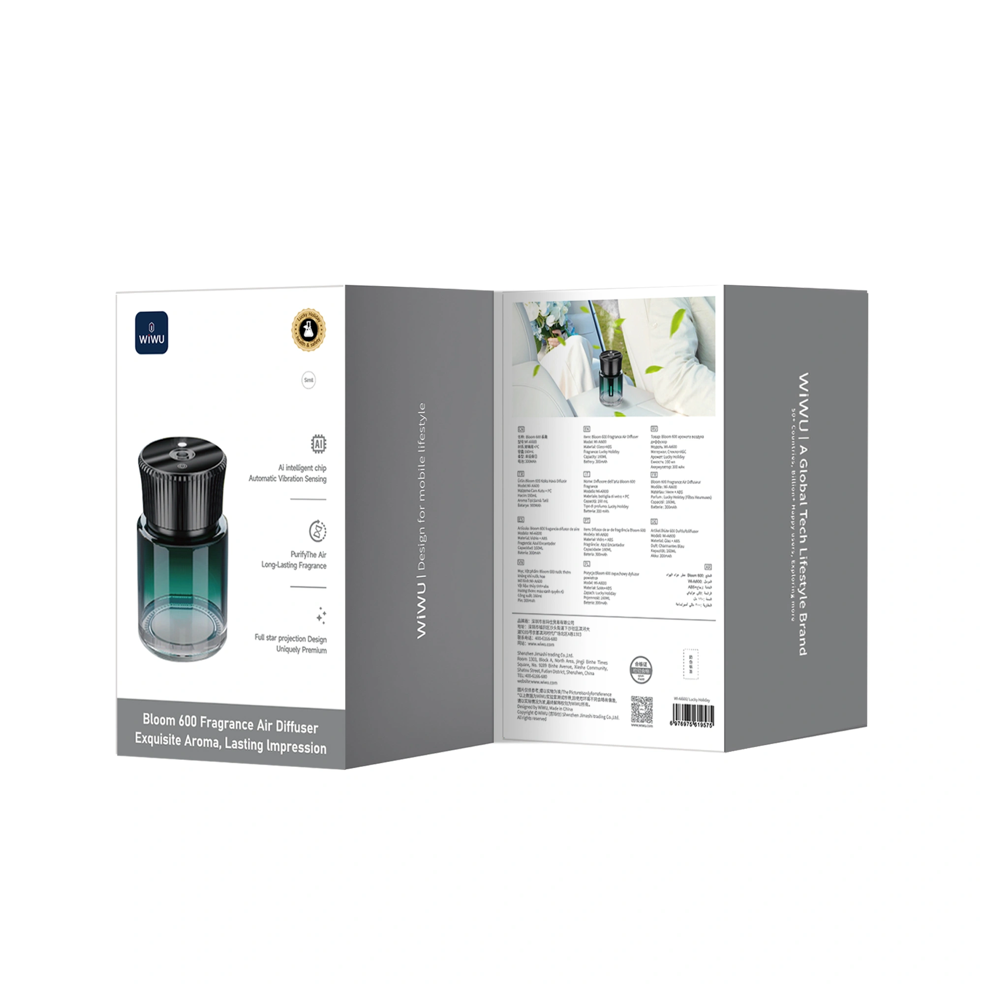 WiWU Wi Ai600 Bloom 600 Smart Aromatherapy Diffuser 5
