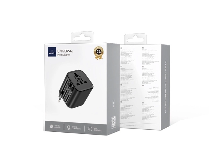 WiWU Wi UA005 Universal Travel Adapter 4