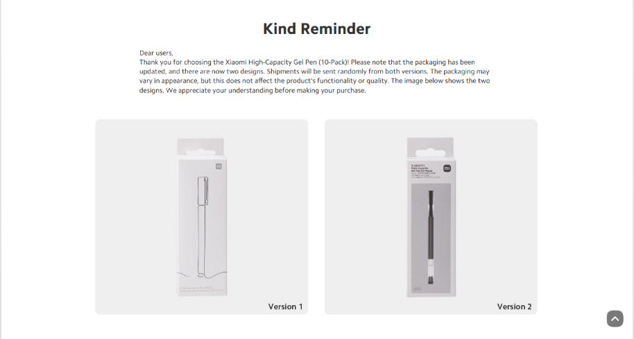 Xiaomi High capacity Gel Pen Version 2 10 Pack 2