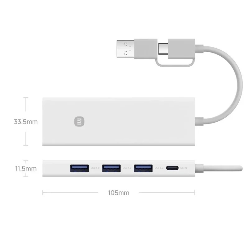 Xiaomi Multifunctional HUB 4 in 1 Dual XMSTFXQ01YM 1