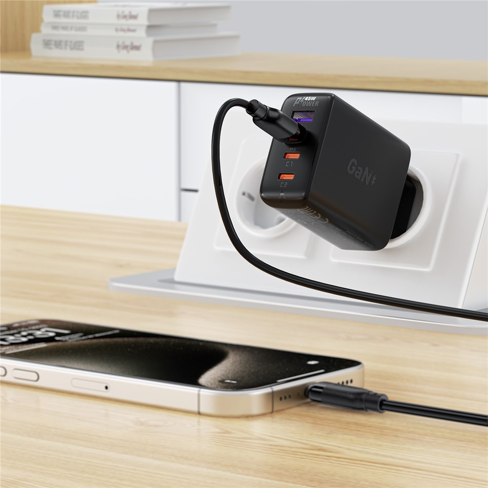 ACEFAST C16 04 1.2m USB A to USB C 3A Cable 1