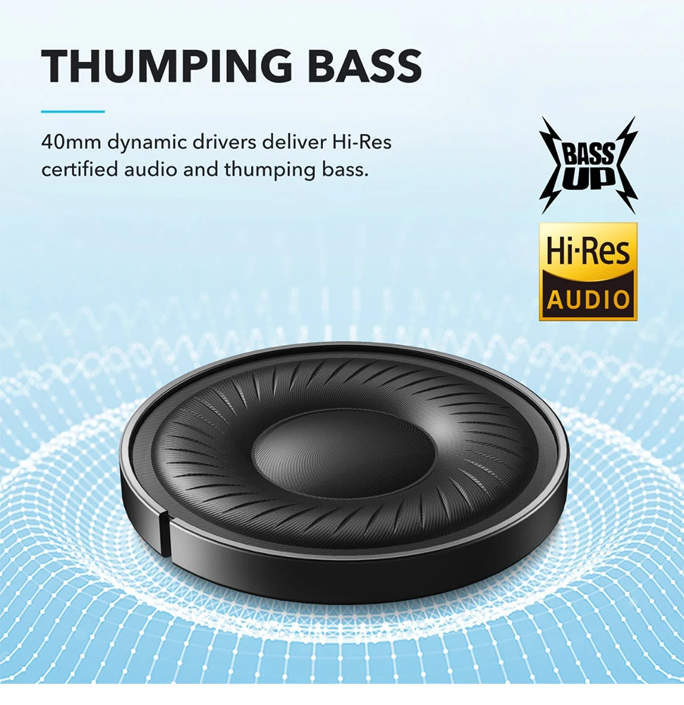 Anker Q20i Hybrid Active Noise Cancelling Headphones 4