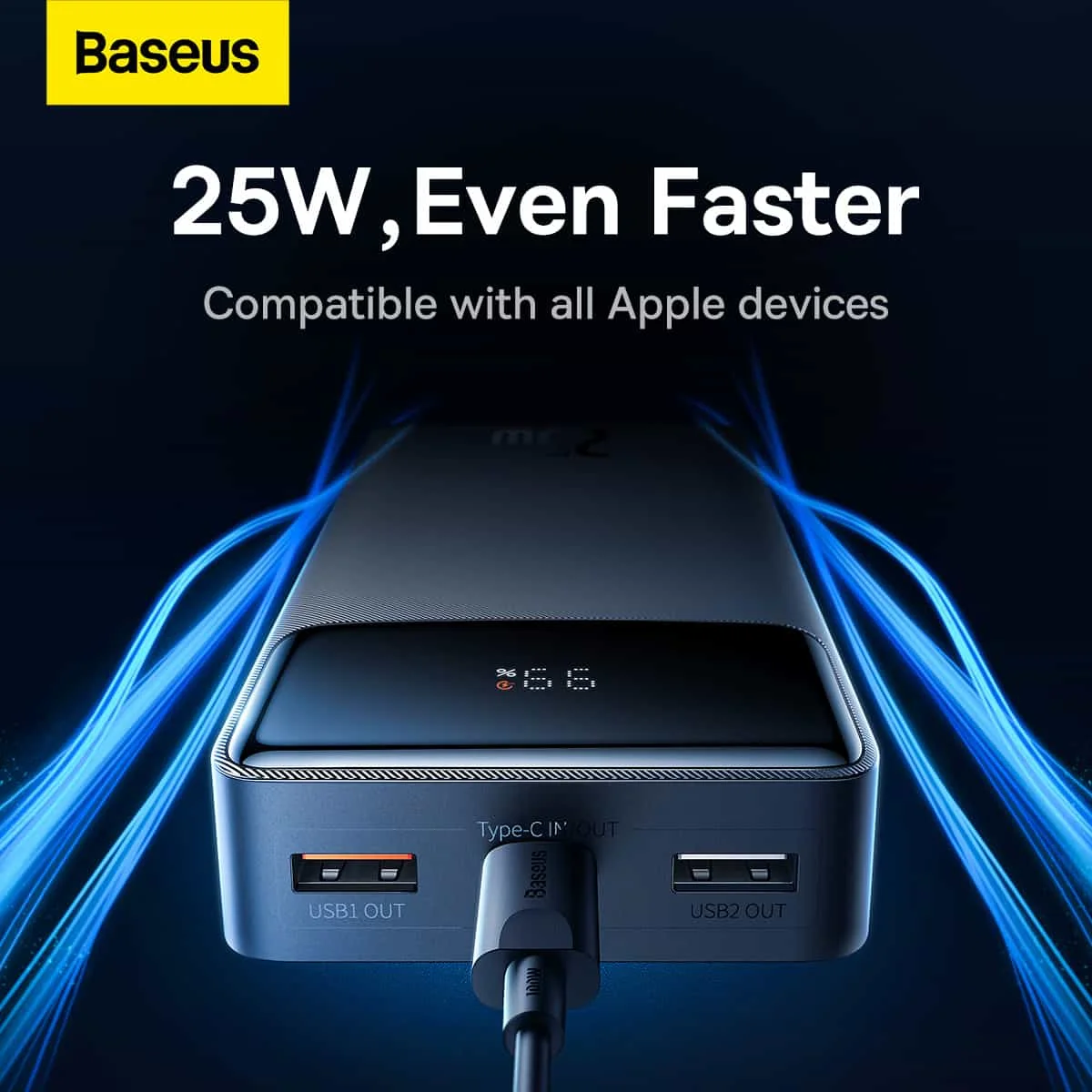 Baseus Bipow 20000mAh 25W Digital Display PowerBank 1