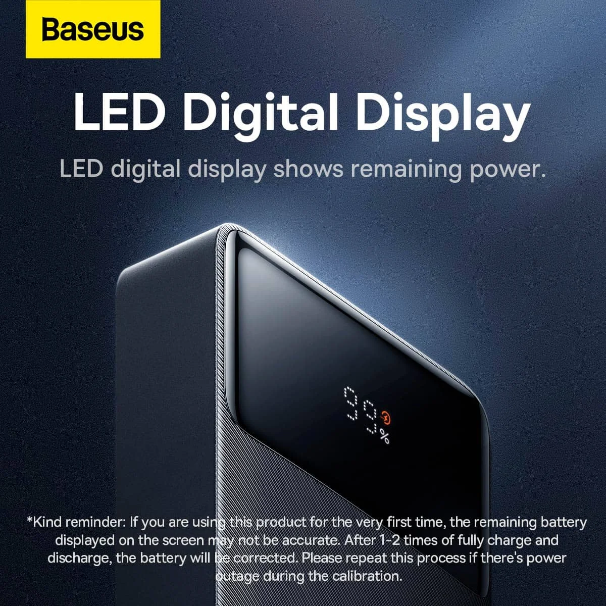 Baseus Bipow 20000mAh 25W Digital Display PowerBank 5