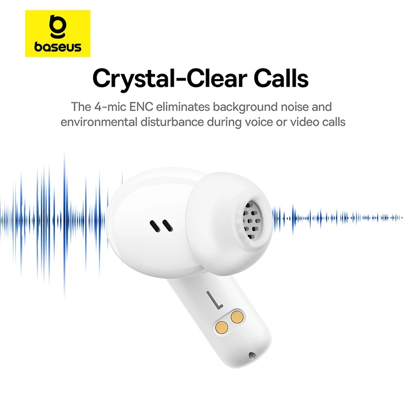 Baseus Bowie E20s IPX5 ENC TWS Earbuds 5