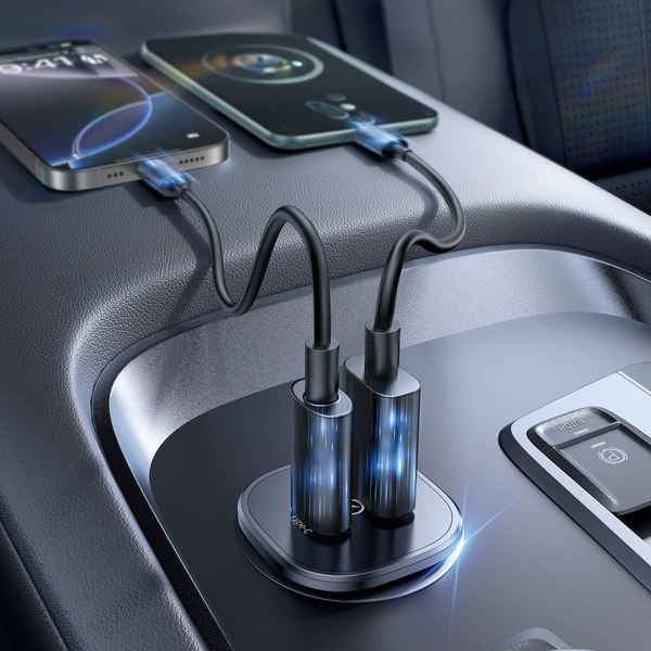 Baseus GoTrip USB A USB C PD 30W QC Car Charger C00072300123 3