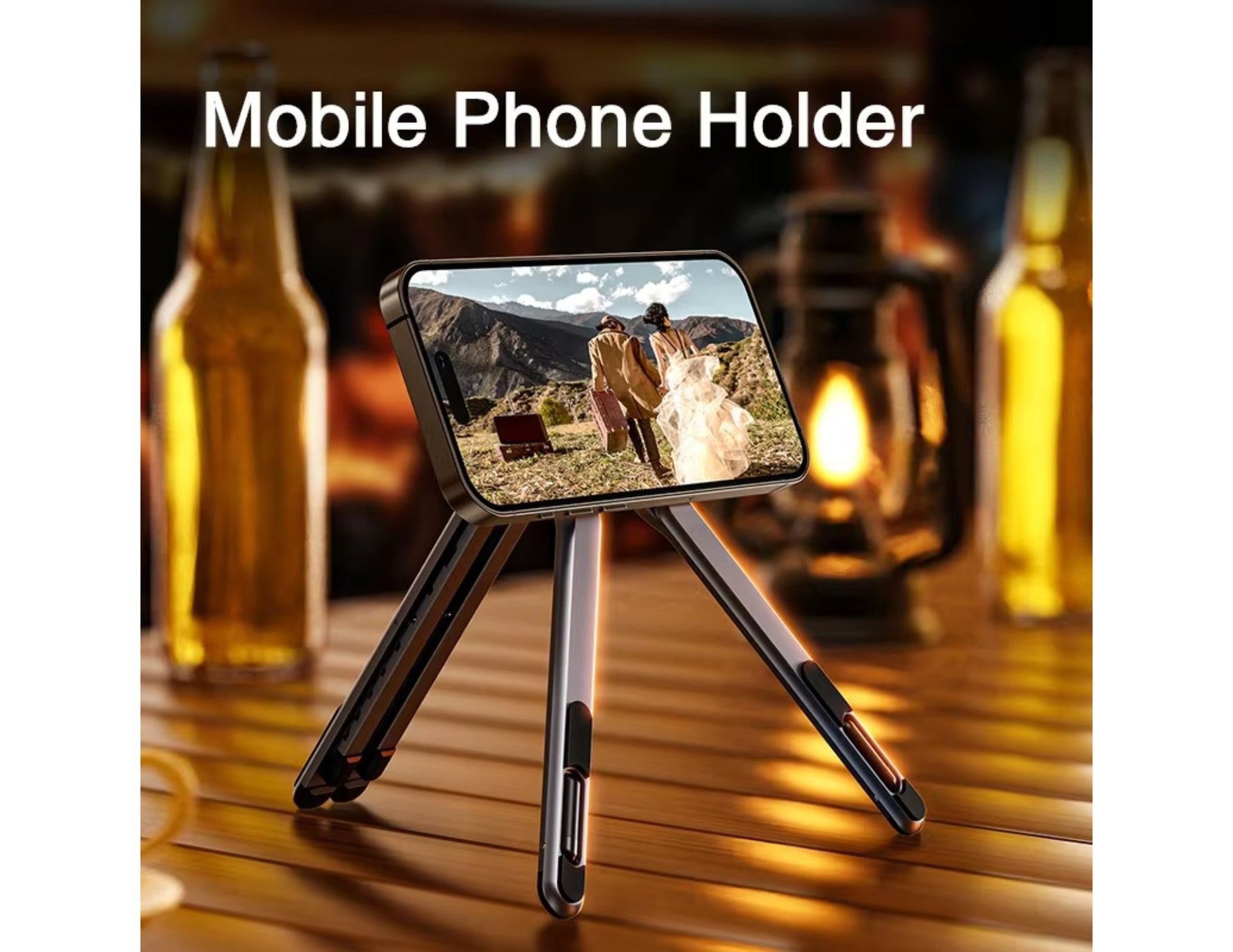 E05 Multi purpose 5 in 1 Magnetic Waterproof Travel Portable Stand 4
