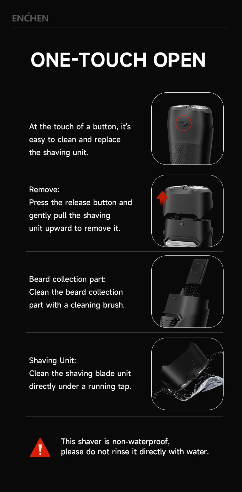 ENCHEN Electric Shaver K3 1